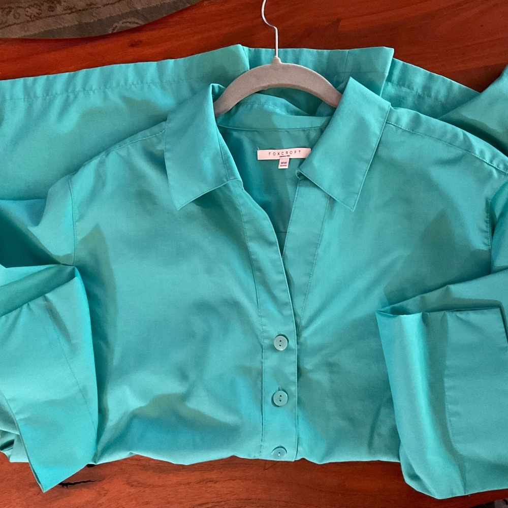 Foxcroft tunic plus size 18w